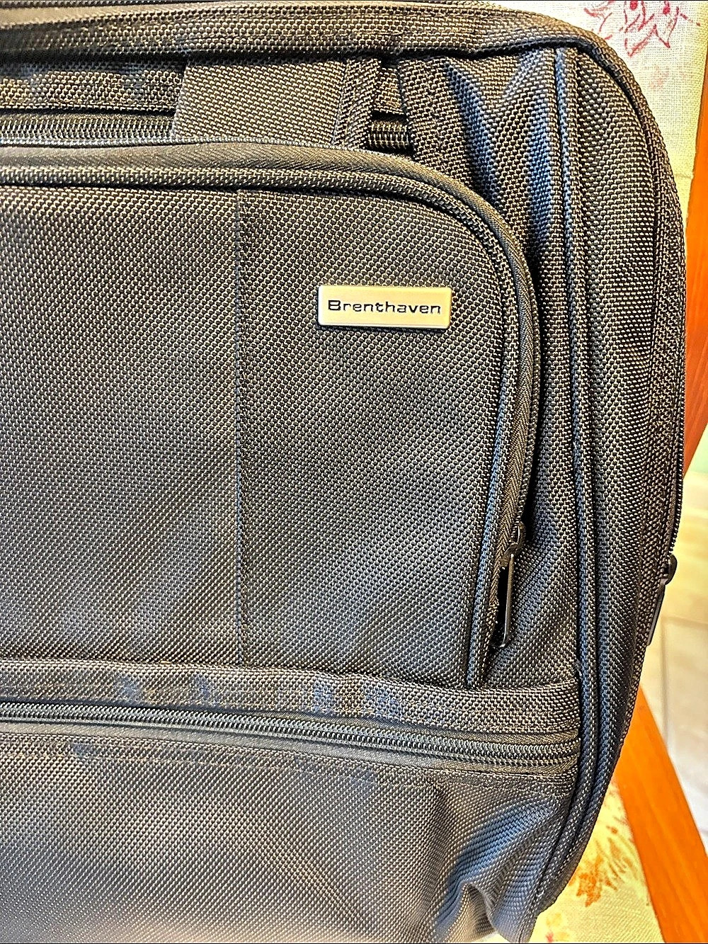 Brenthaven Elliot Deluxe Brief Black Briefcase